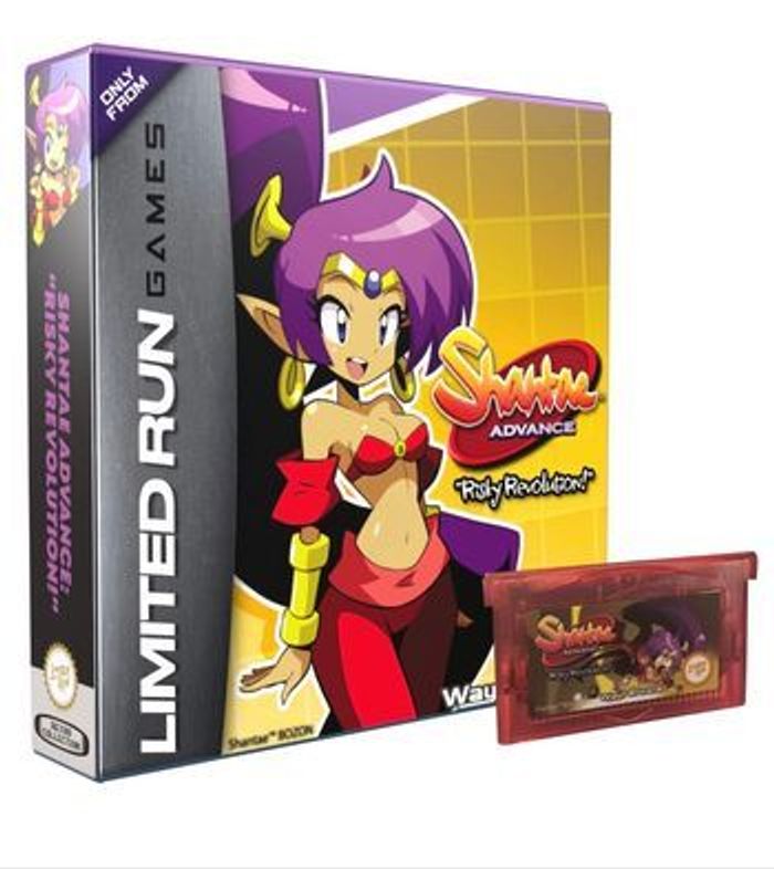 Shantae Advance Risky Revolution Jeu Nintendo GBA GameBoy Advance variant rouge NEUF sous blister Limited Run - photo numéro 3