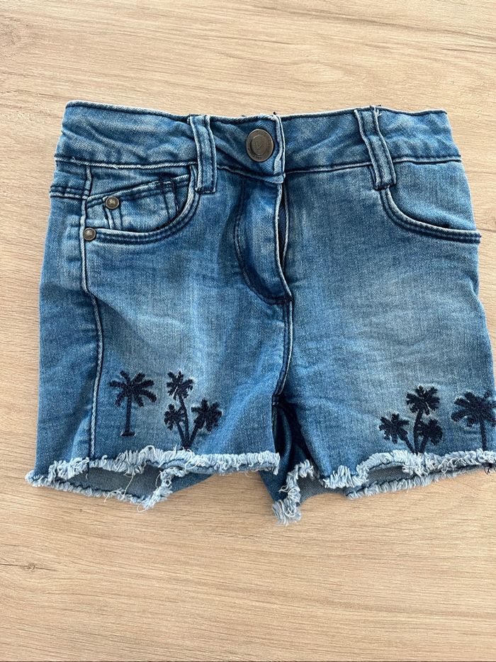 Short en jeans