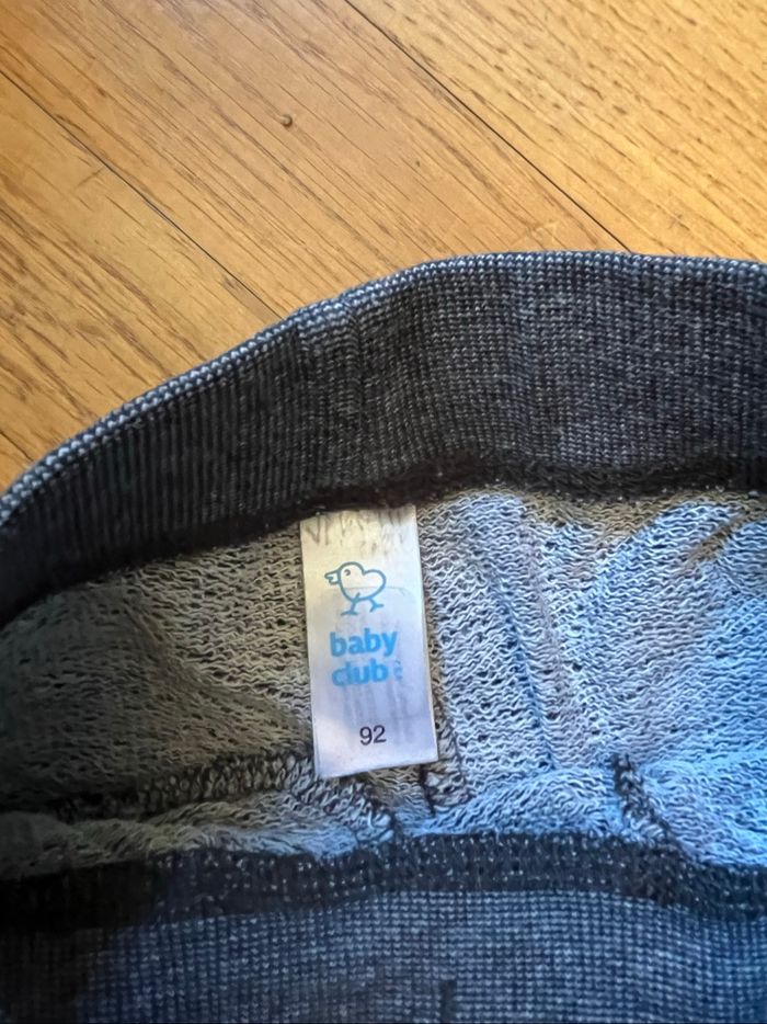 Pantalon de jogging gris taille 92 - photo numéro 2