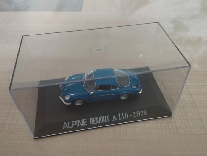 Véhicule miniature Renault alpine A 110. 1/43e
