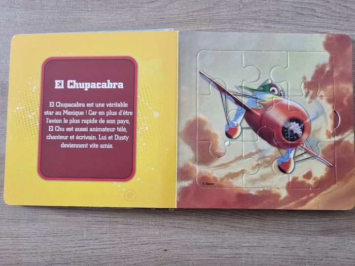 Livre puzzle plane - photo numéro 6