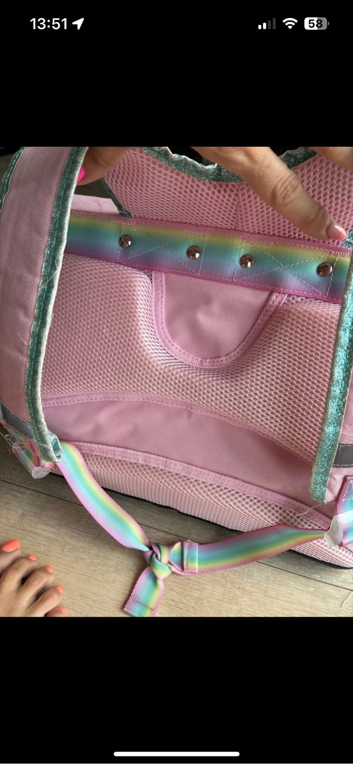 Cartable licorne - photo numéro 2