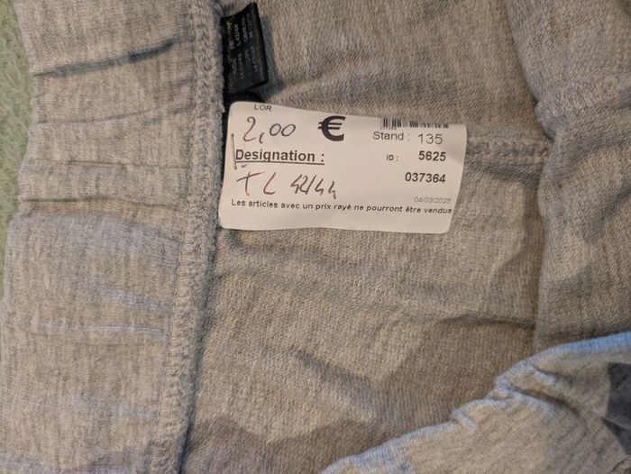 Short gris L 40/42 - photo numéro 3