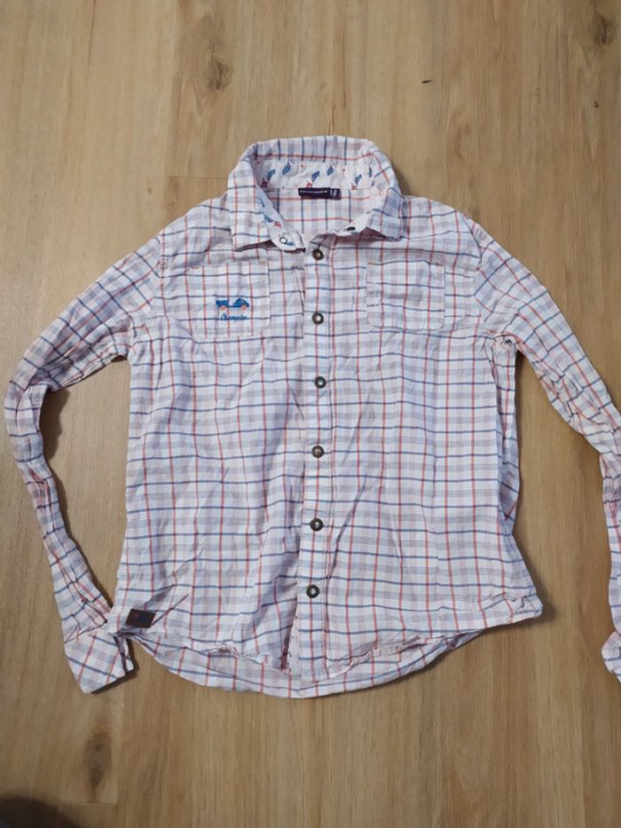 Chemise bouton pression sergent major 8 ans champion