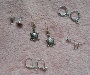 Boucles d'oreilles Tortue 🐢