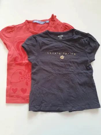 Lot 2 maillots 12 mois