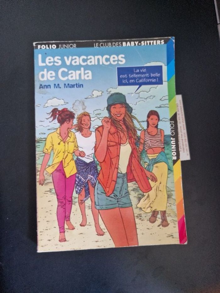 Les vacances de Carla - Ann M. Martin
