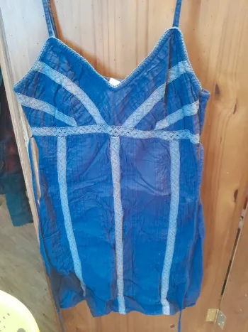 Robe bleue