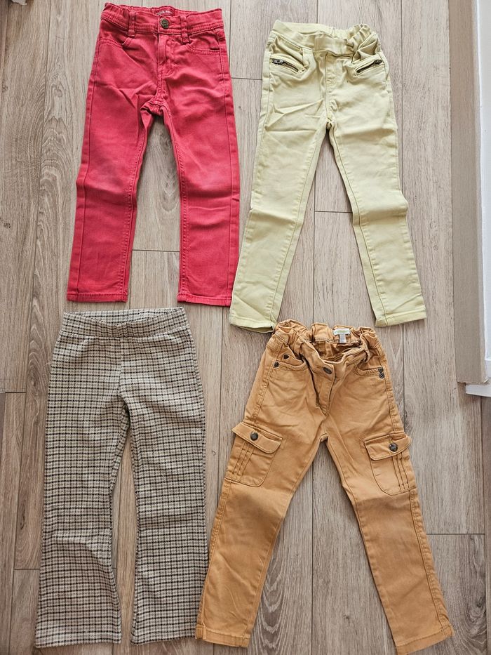 Lot 4 pantalons 4 ans