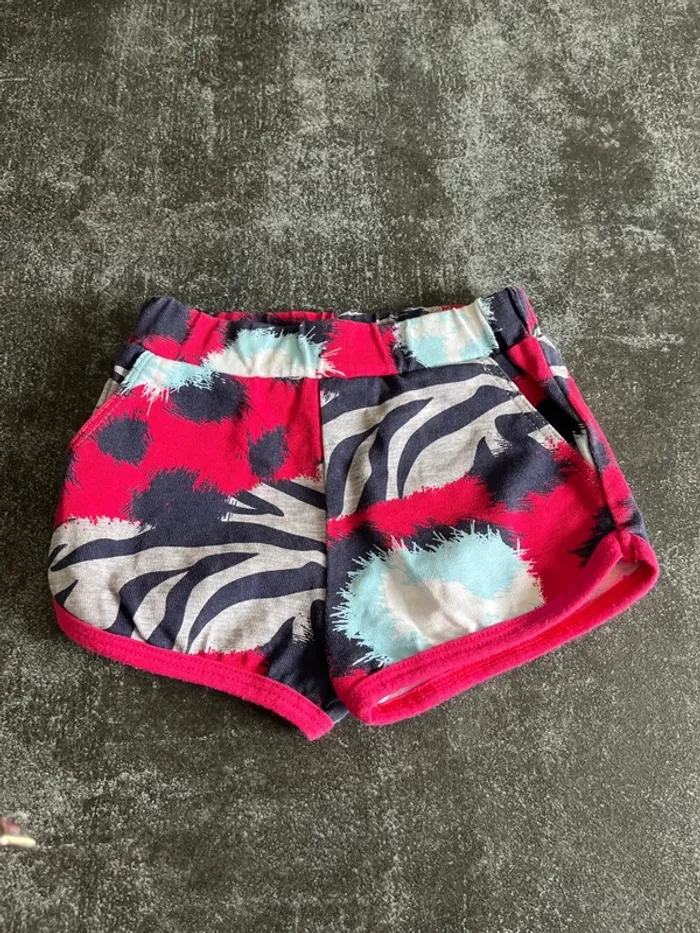 Short fuchsia 6 mois Kenzo - photo numéro 3