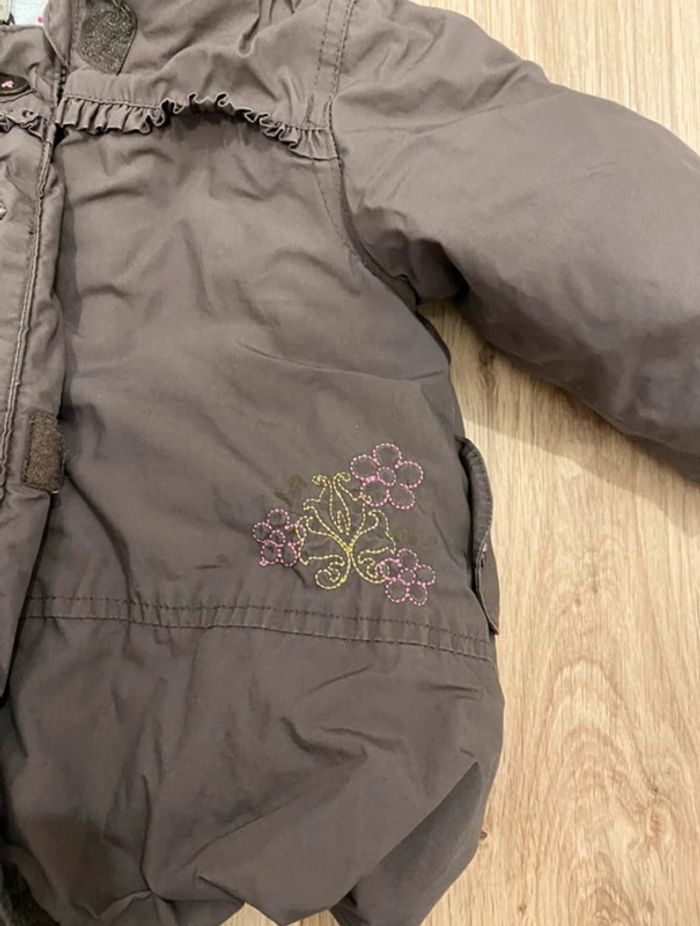 Manteau 12 mois marron - photo numéro 3