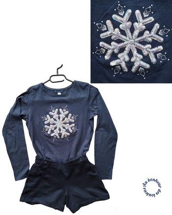 12 ans ensemble teeshirt Okaïdi et short Kiabi