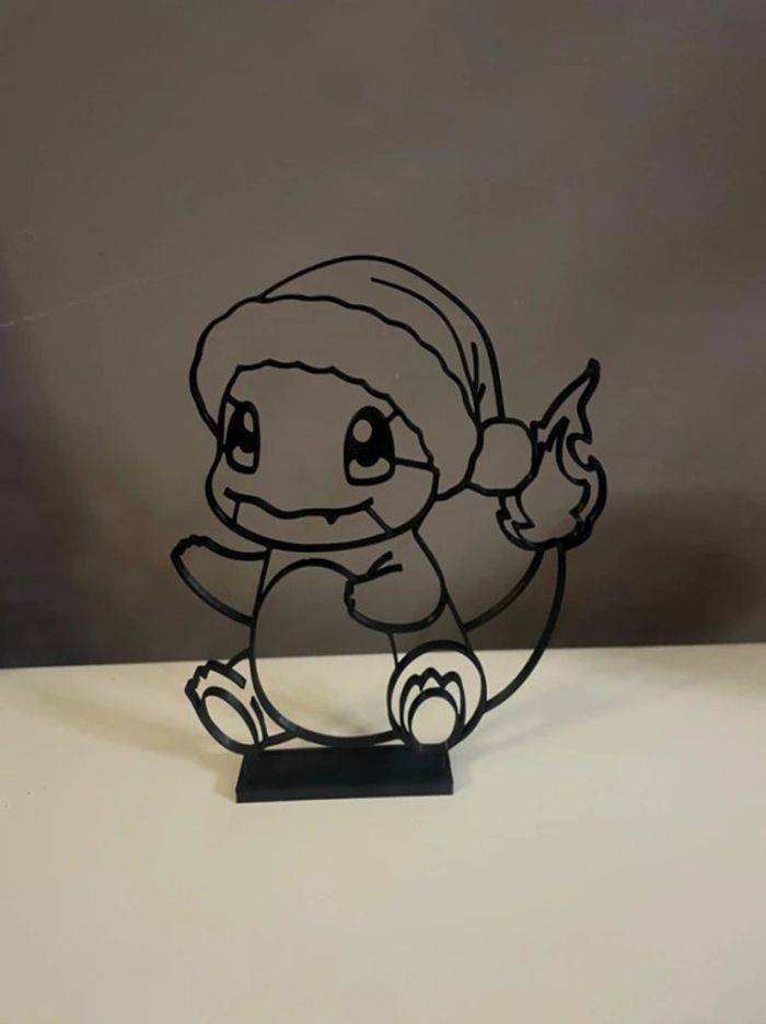 Pikachu Noël - décoration avec son support - photo numéro 4