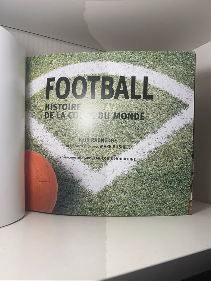 Livre football histoire de la coupe du monde