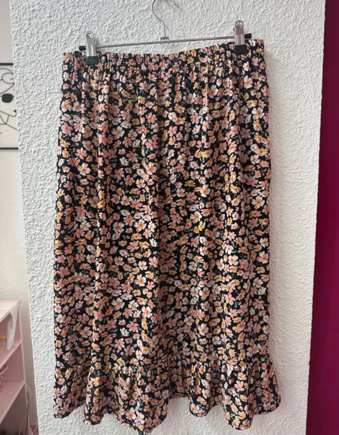 Jupe porte-feuille motif fleurs Only - photo numéro 5