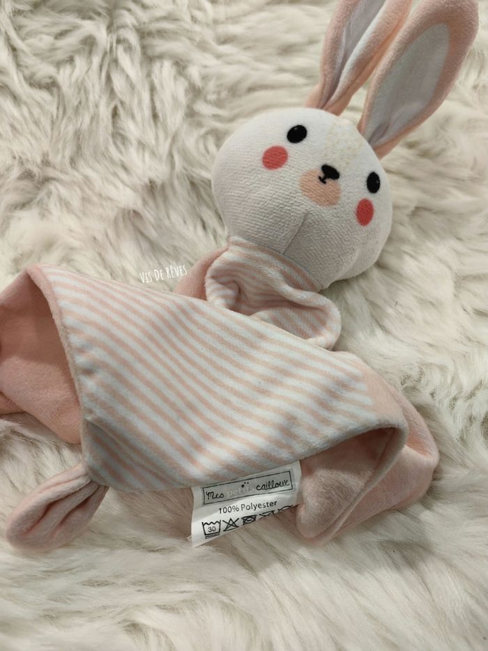 Doudou Lapin Mes Petits Cailloux - photo numéro 3