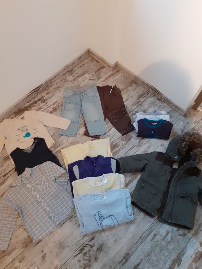 Lot vêtements garçon