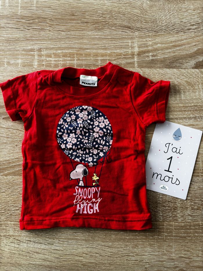 Tee shirt SNOOPY t.1m