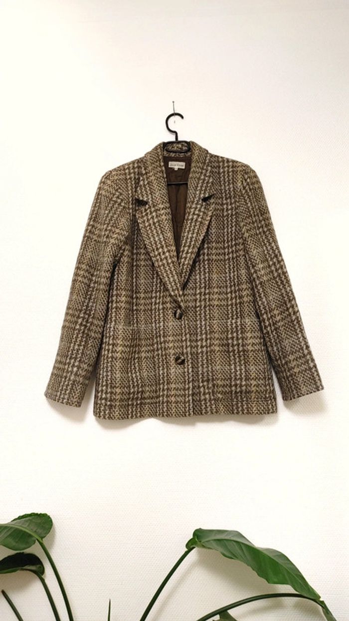 Veste en laine style oversize vintage