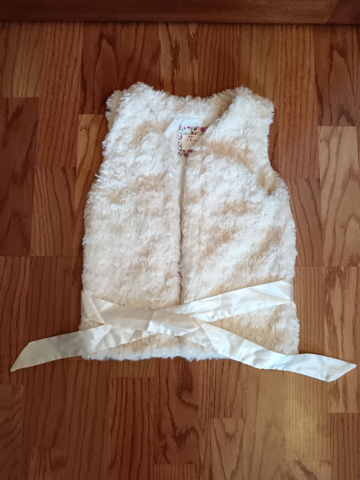 Gilet chaud sans manches 5 ans