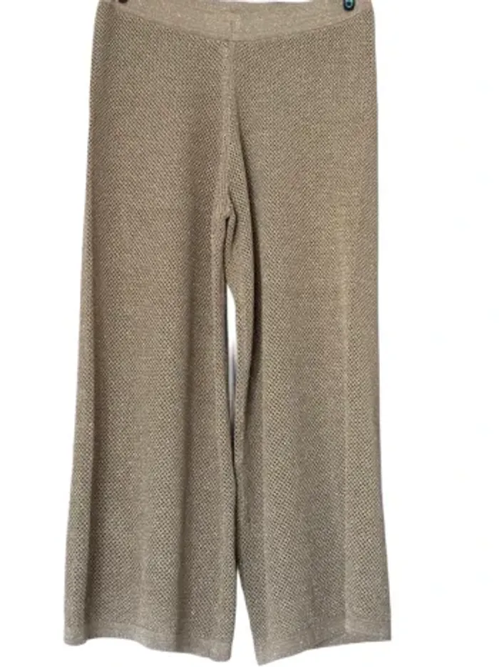 Pantalon de plage dorée en émaille
