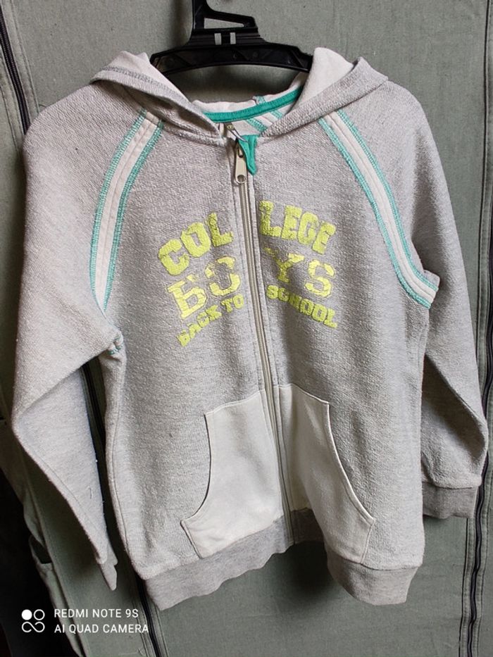 Veste sweat orchestra 10 ans