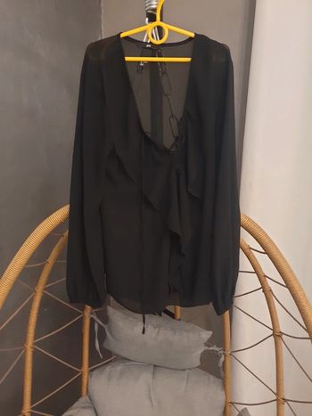 Blouse noire h&m xs