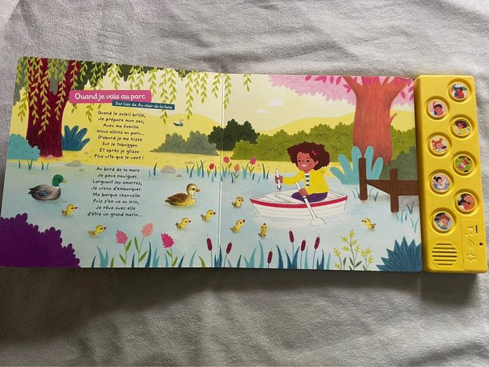 Livre musical avec CD Mes comptines de tous les jours, Auzou - photo numéro 6
