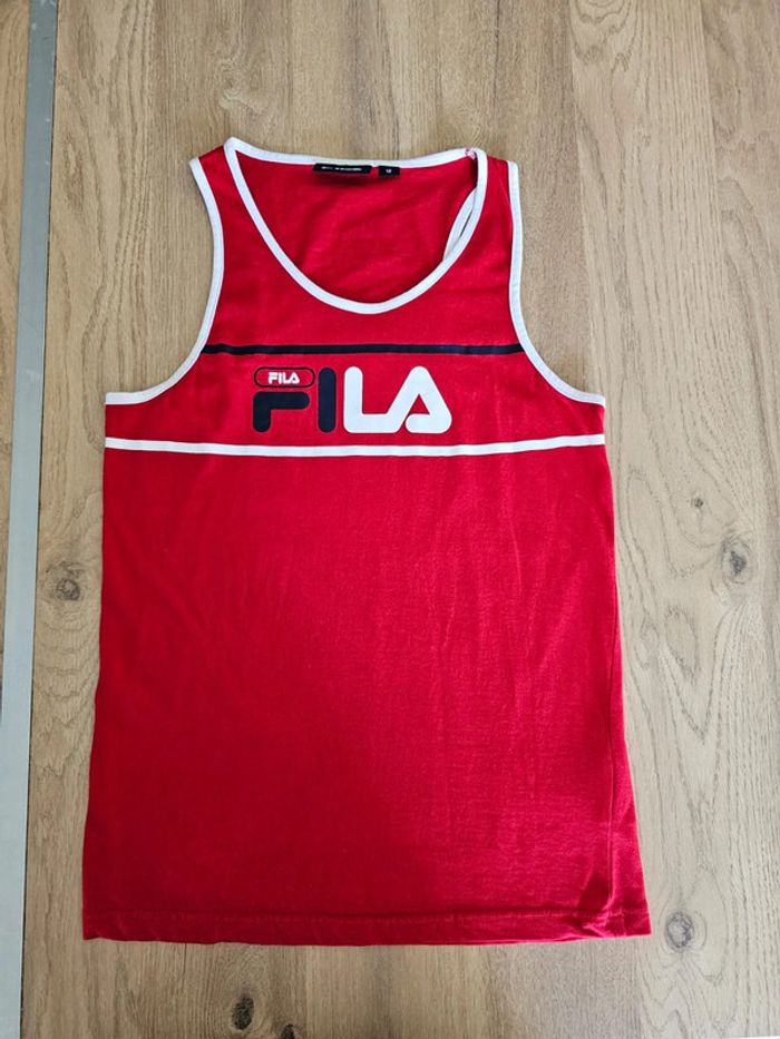 Débardeur fila rouge 12 ans - photo numéro 7