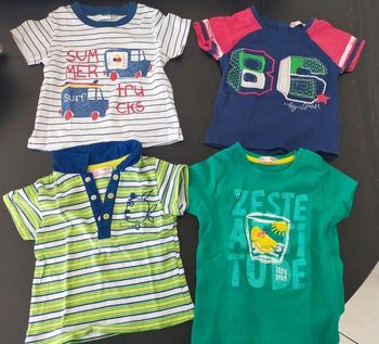 Lot de tee-shirts 6 mois