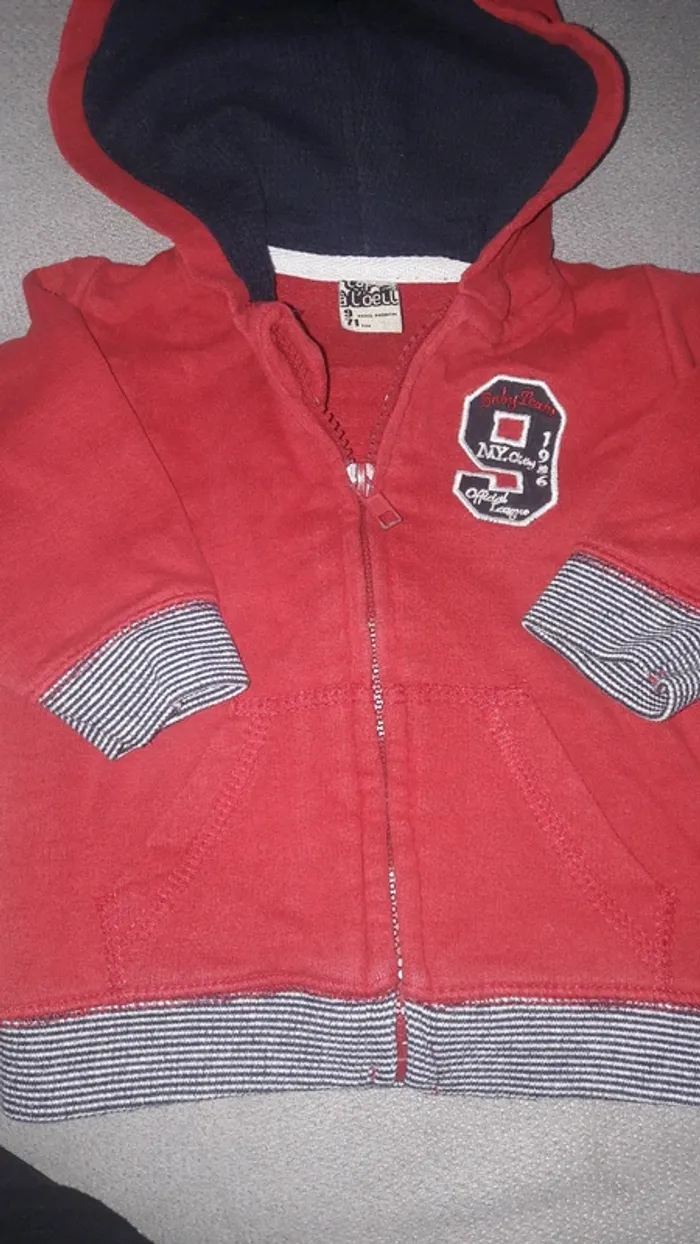 Veste zippé