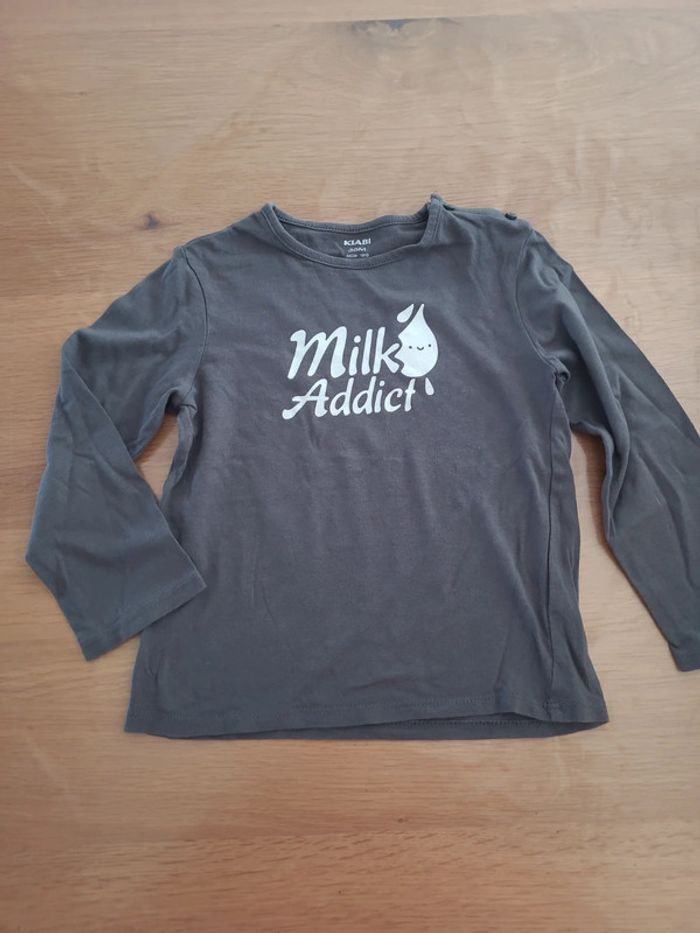 T-shirt manches longues 36mois kiabi