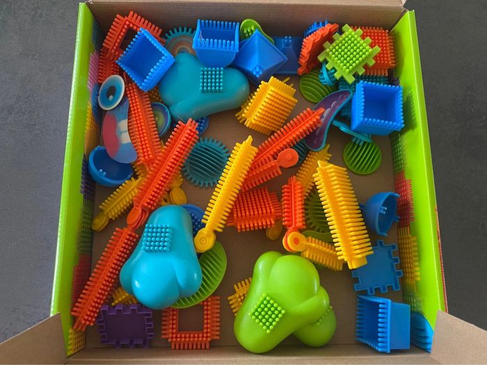 Coffret de 60 blocs de construction Baby Smile Monster Bloko - photo numéro 3