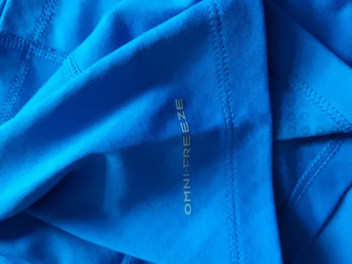 Tee-shirt bleu Columbia - photo numéro 7