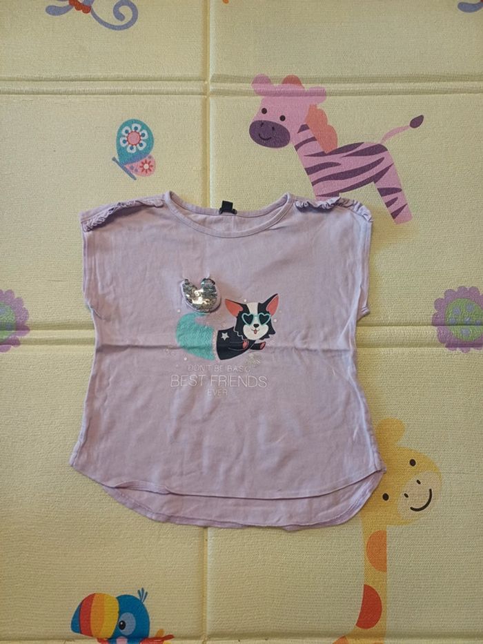 Lot 4 t-shirt manches courtes 6 ans - photo numéro 12