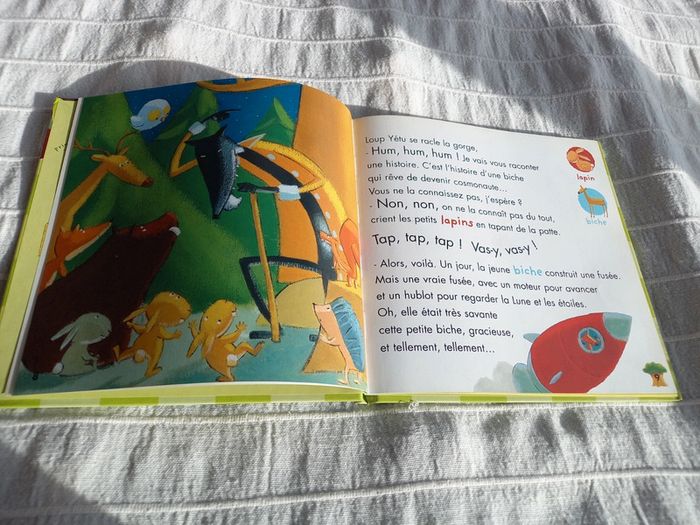 Le loup qui mangeait les histoires livre sans cd - photo numéro 4