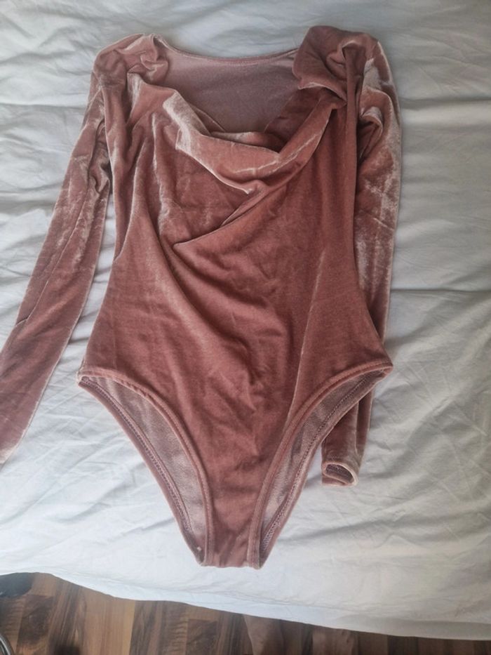 Lot de 2 bodies Velour Rose - photo numéro 4
