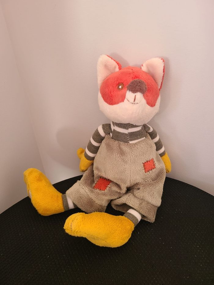 Foxy un Doudou Renard ultra doux au toucher bukowski