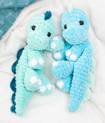 🐉🧶 Doudou & Peluche Dragon – Crochet fait main