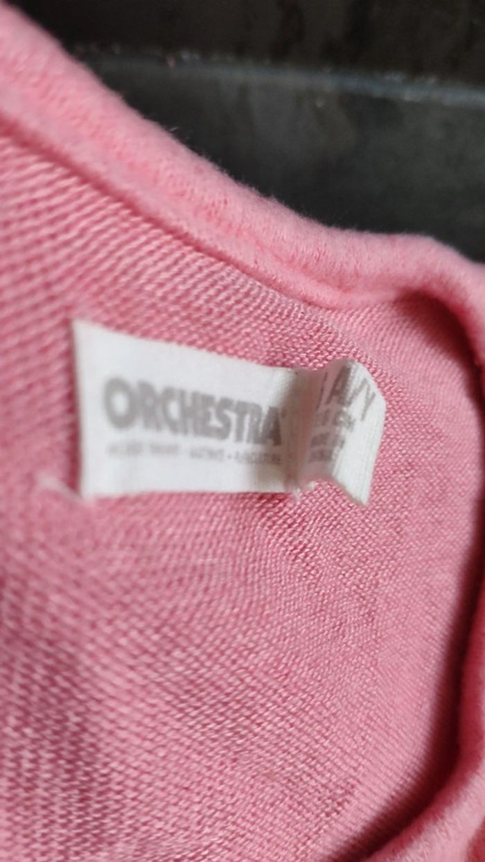 Pull fin rose orchestra 6 ans - photo numéro 2