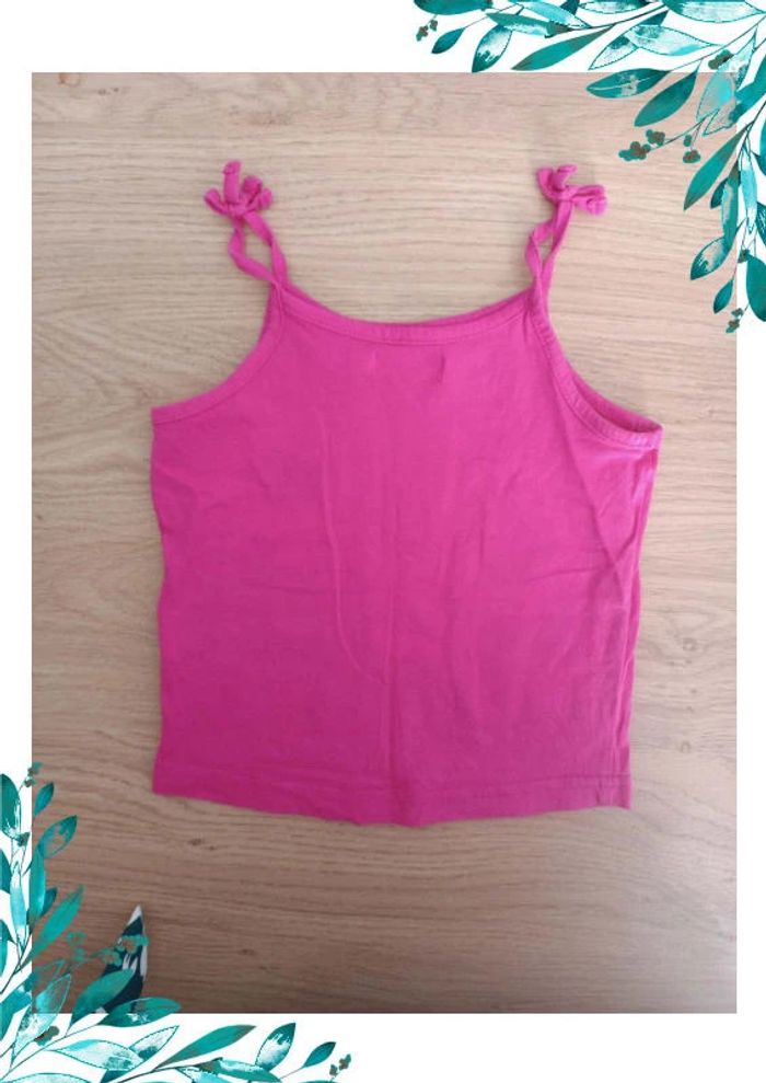 Tee shirt top à fines bretelles 3 ans - photo numéro 3