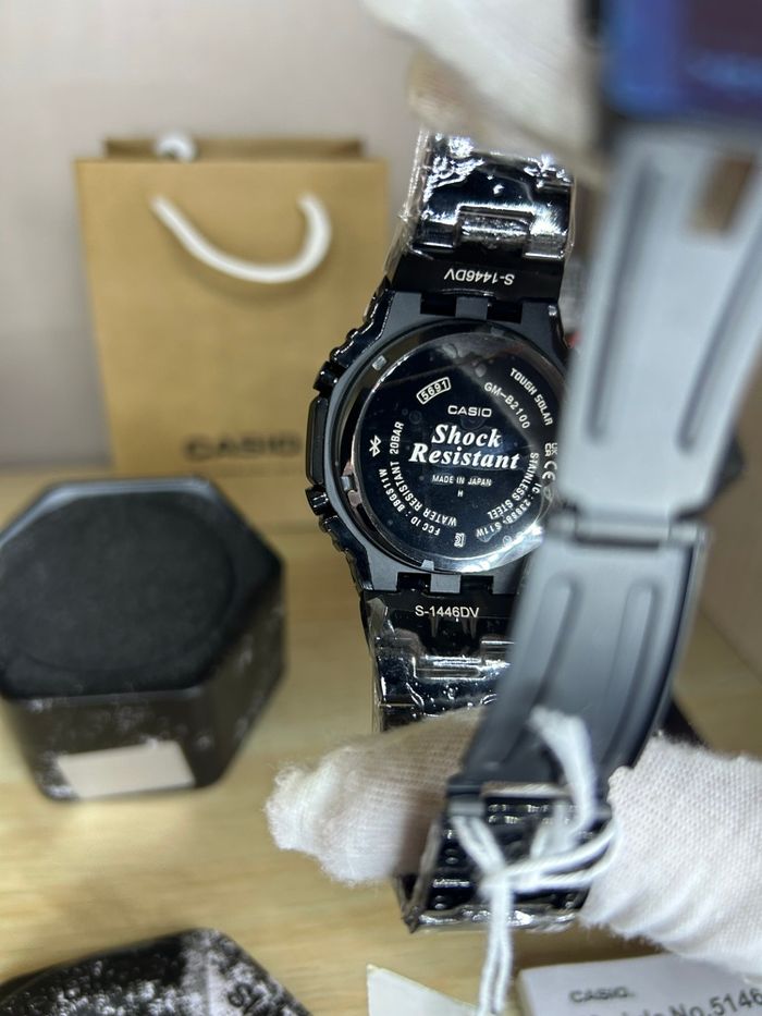 Montre Casio G‑SHOCK full metal noire, état neuf - photo numéro 3