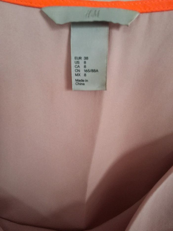 Lot de 2 top roses nude H&M - taille M - photo numéro 5