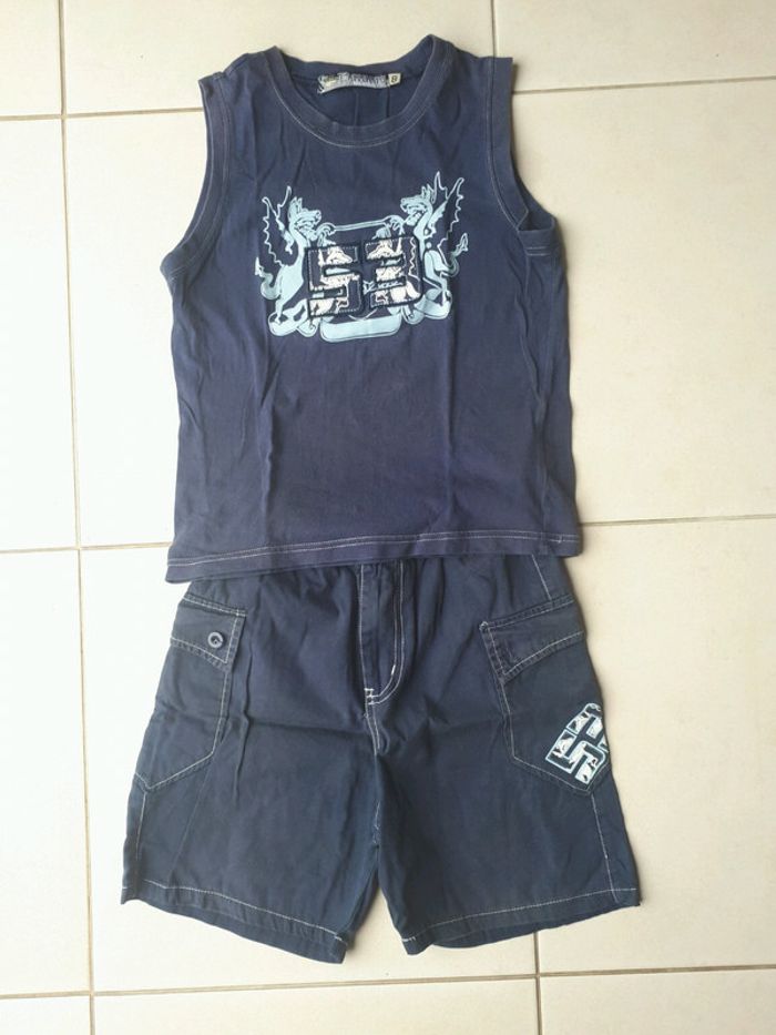 Ensemble short + débardeur