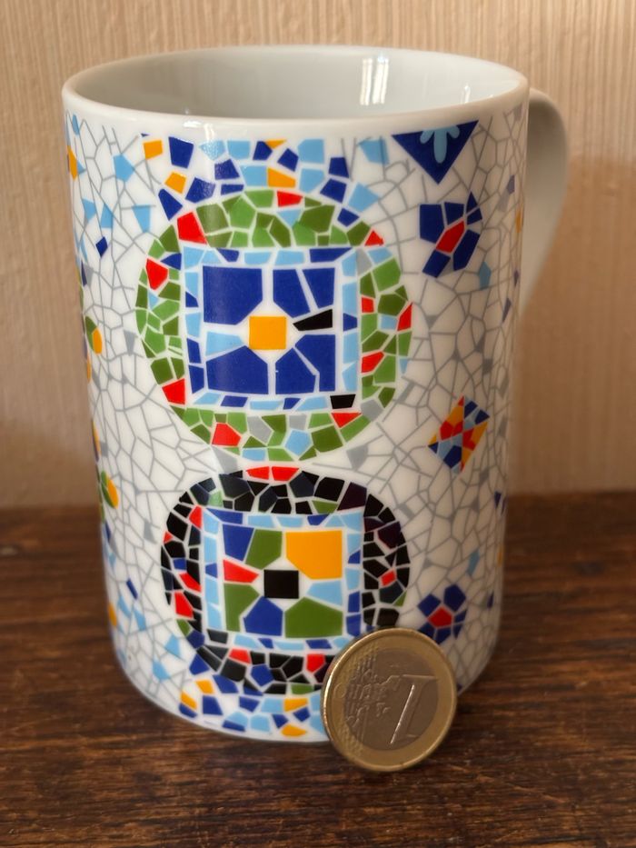 tasse (mug) motif mosaïque Antoni Gaudi - photo numéro 8