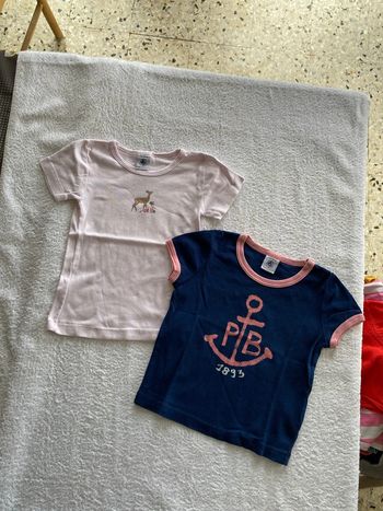 T24mois lot 2 tee shirt MC