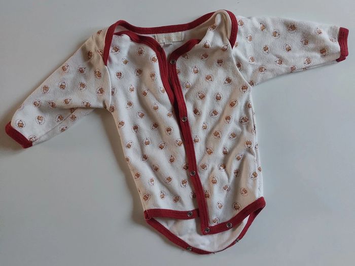 Lot 8 bodies ML fille 1 mois - photo numéro 2