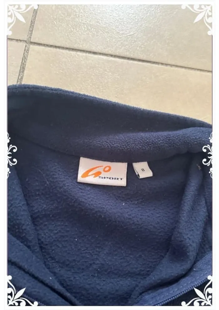 Pull polaire enfant fille ou garçon taille 8 ans Sport - photo numéro 3
