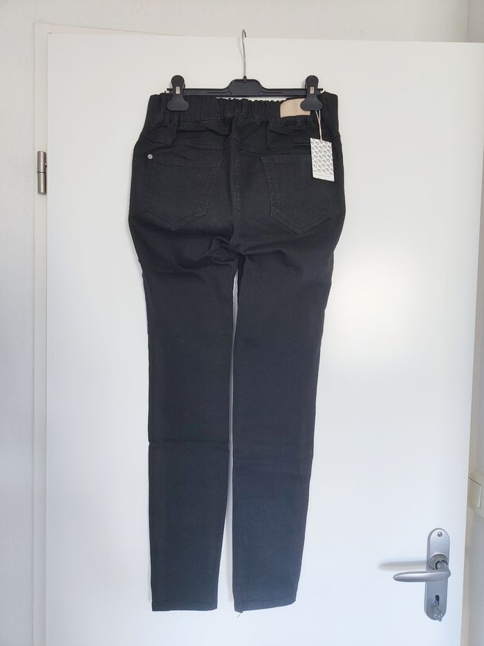 Jean slim noir maternité neuf Joli Bump XS - photo numéro 2