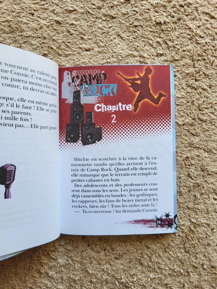 Roman jeunesse Camp Rock – Le roman du film Disney – Bibliothèque Rose - photo numéro 6